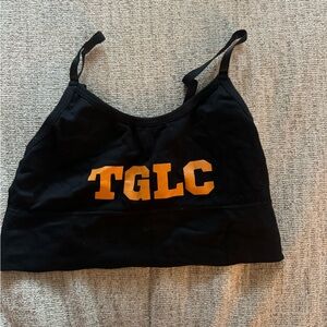 black tglc sports bra
